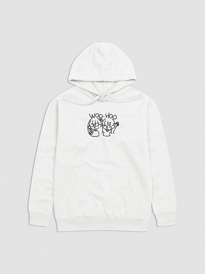 Woo-Hoo Hoodie (white) product image (2)