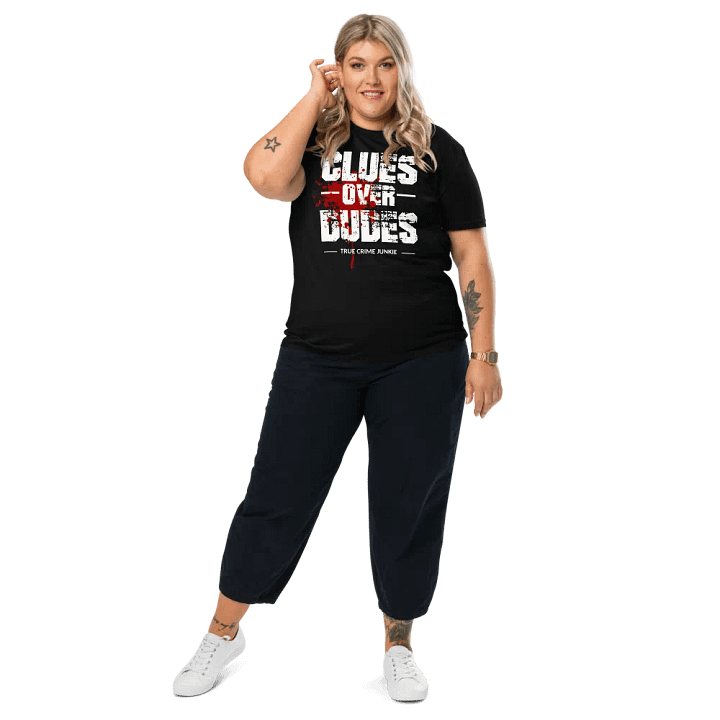 CrimeClothes Clues Over Dudes Organic Short Sleeve T-Shirt product image (2)