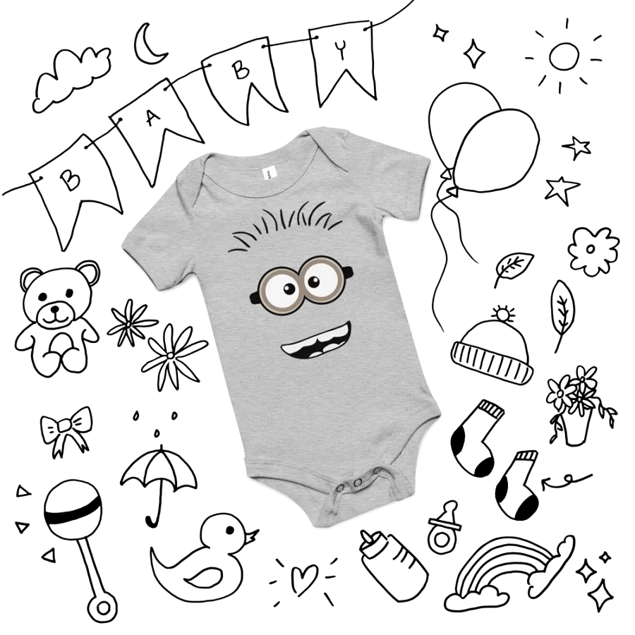 Minions Face Baby Onesie product image (26)