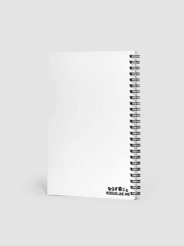 RogueJae Text Logo - Japanese Inspired Spiral Notebook product image (2)