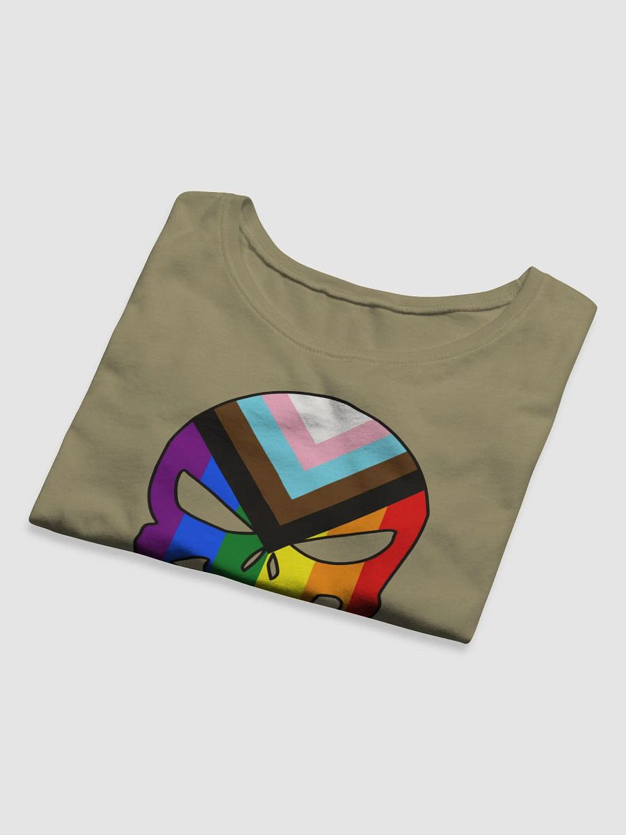 Thin Rainbow Line - Punisher Cropped Tee product image (15)