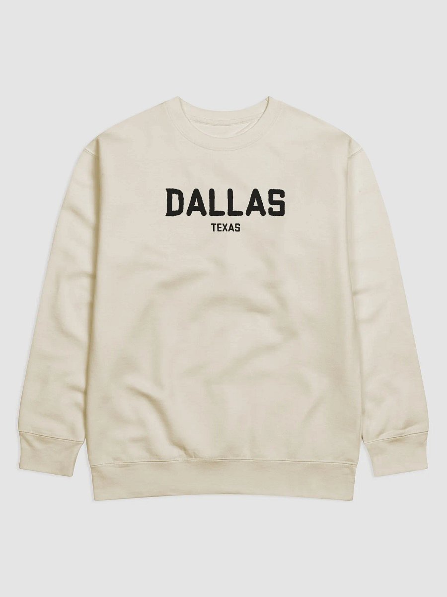 Midnight Black Premium Sweatshirt Dallas Texas Unisex Gift product image (1)