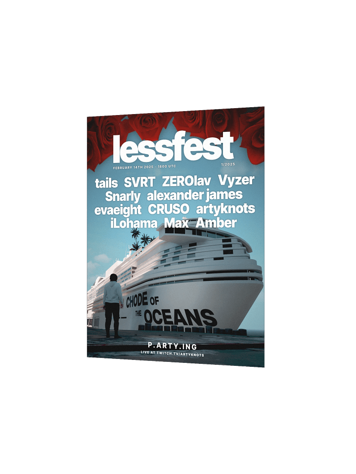 lessfest 8 poster product image (9)