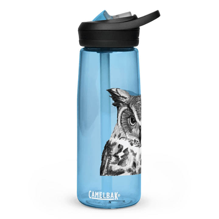 Owl Drawing Water Bottle Straw product image (4)