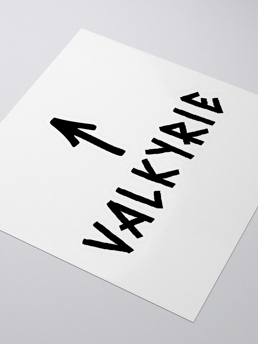 Valkyrie Arrow Sticker product image (3)