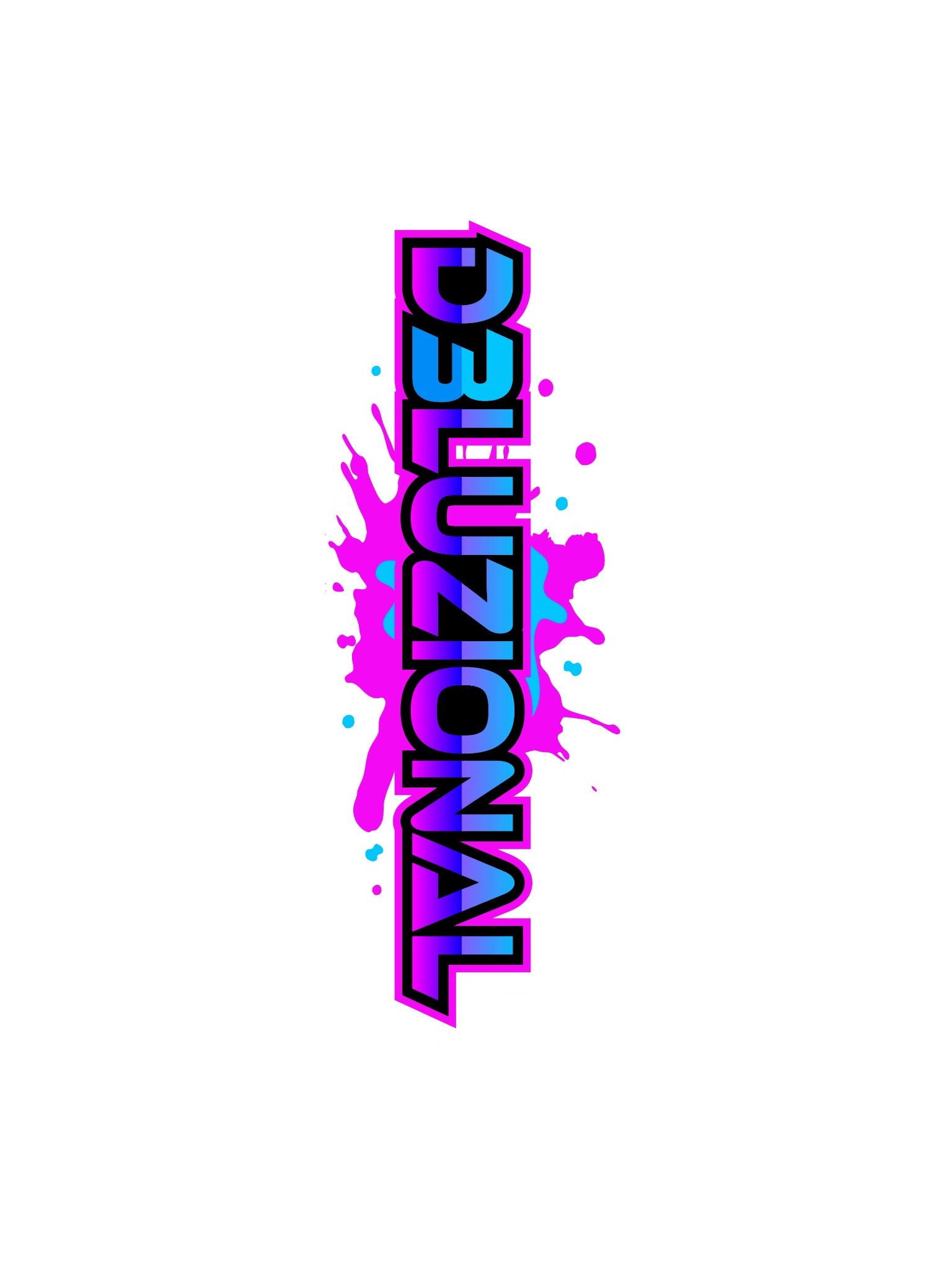 DJ D3LUZIONAL #2 BUMPER STICKER product image (3)