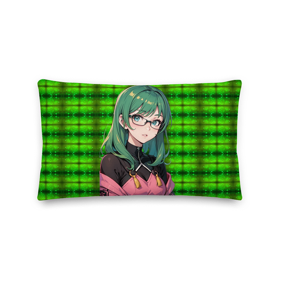 (Green WAIFU) K Pillow product image (2)