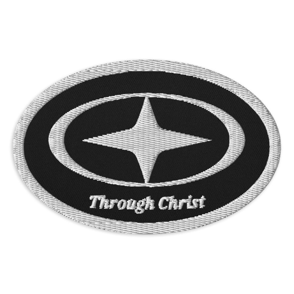 Through Christ Denim Patch product image (1)