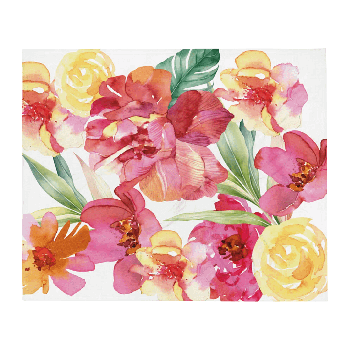 Blossom Burst Throw Blanket product image (13)