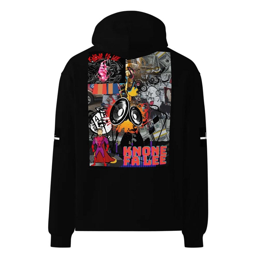 Knone fa lee Invincible Vibes Oversized Hoodie product image (3)