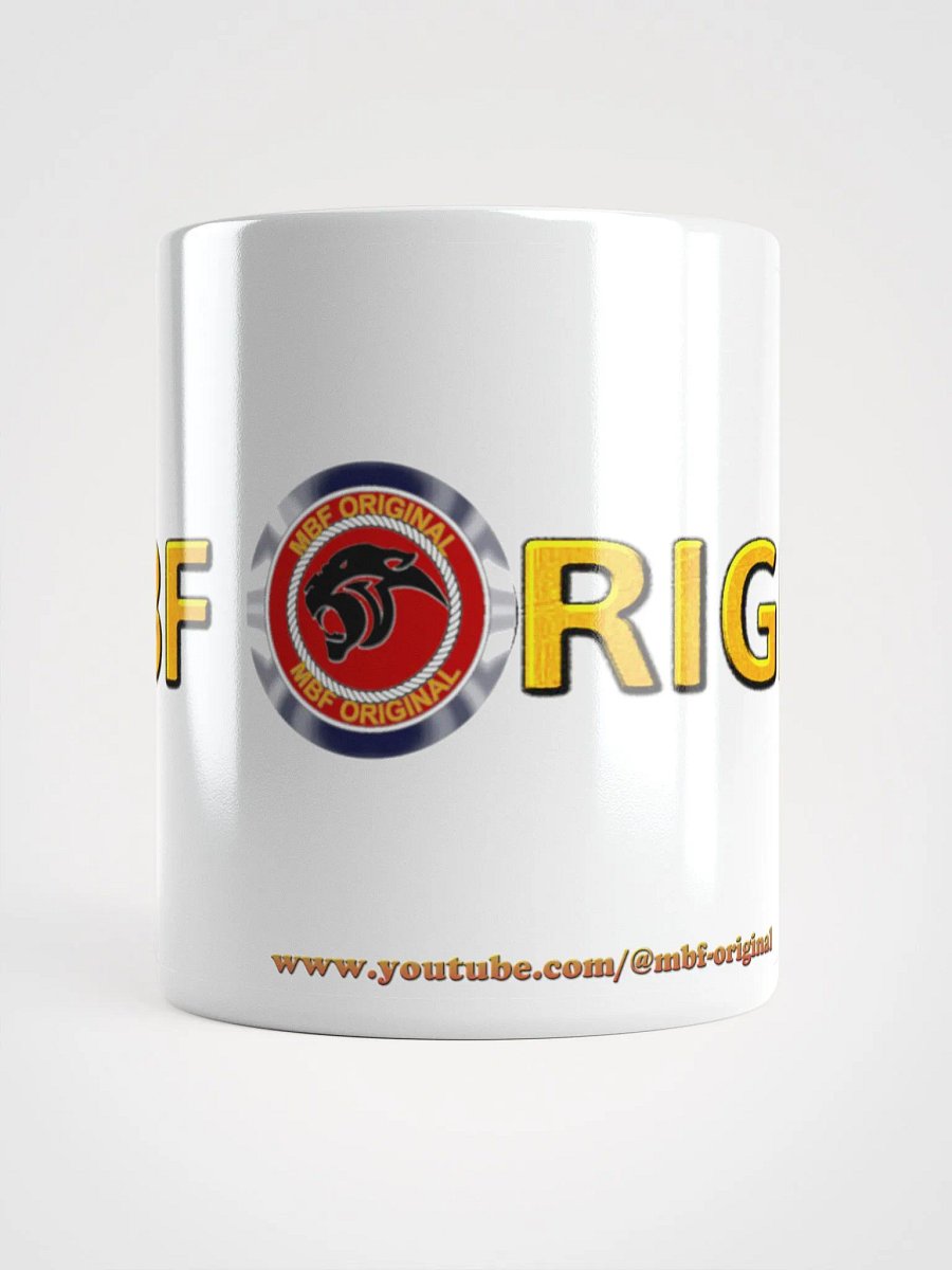 MBF Original Emblem White Glossy Mug product image (2)
