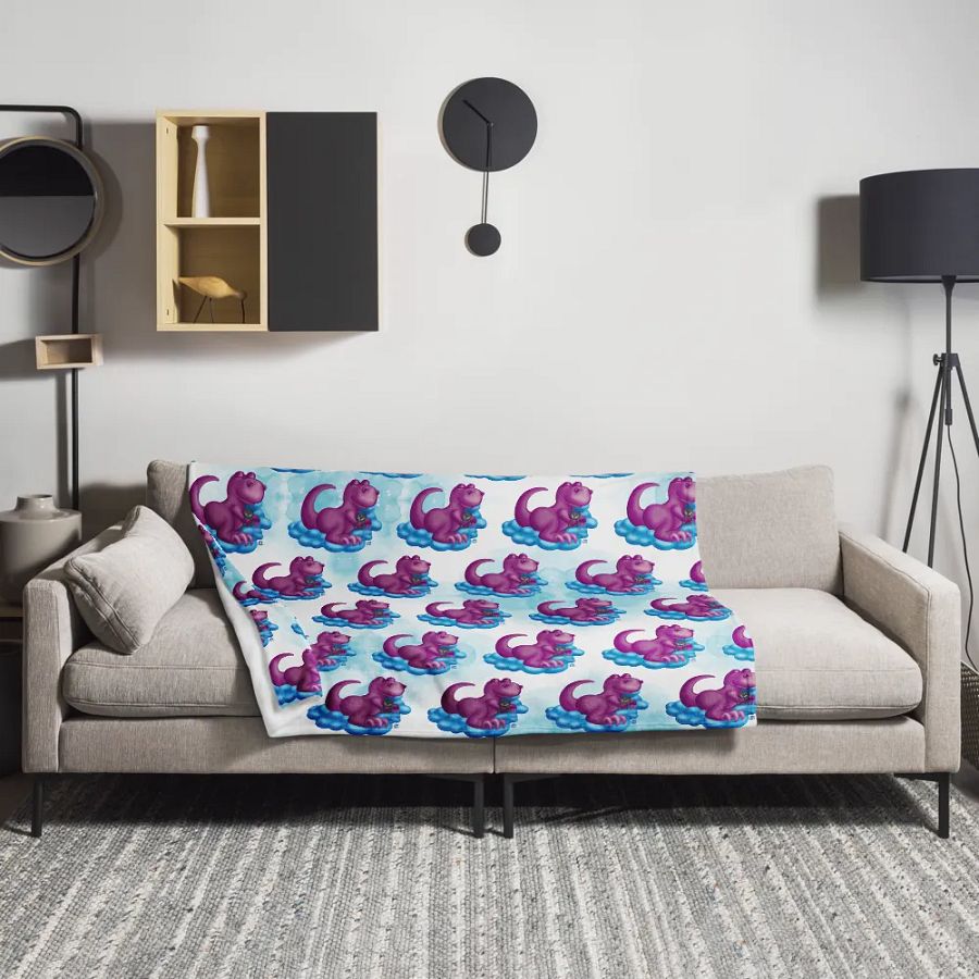 Sleepy Dino Blanket product image (3)