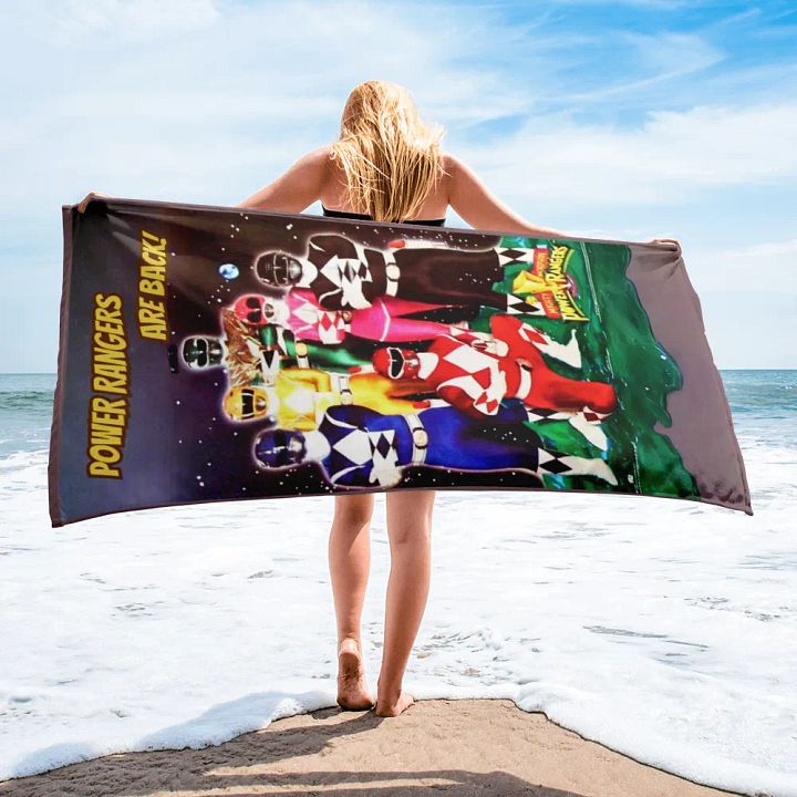 Cosmic Power Rangers Sublimated Towel product image (2)