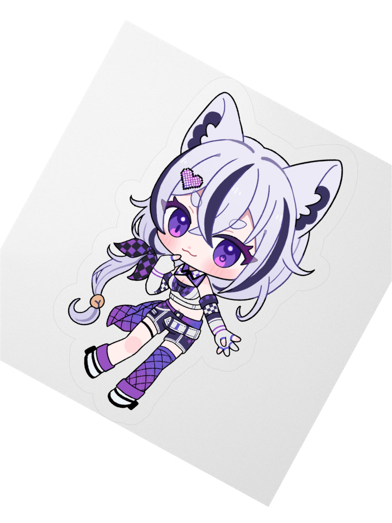 Chibi RaceQueen Sticker product image (4)