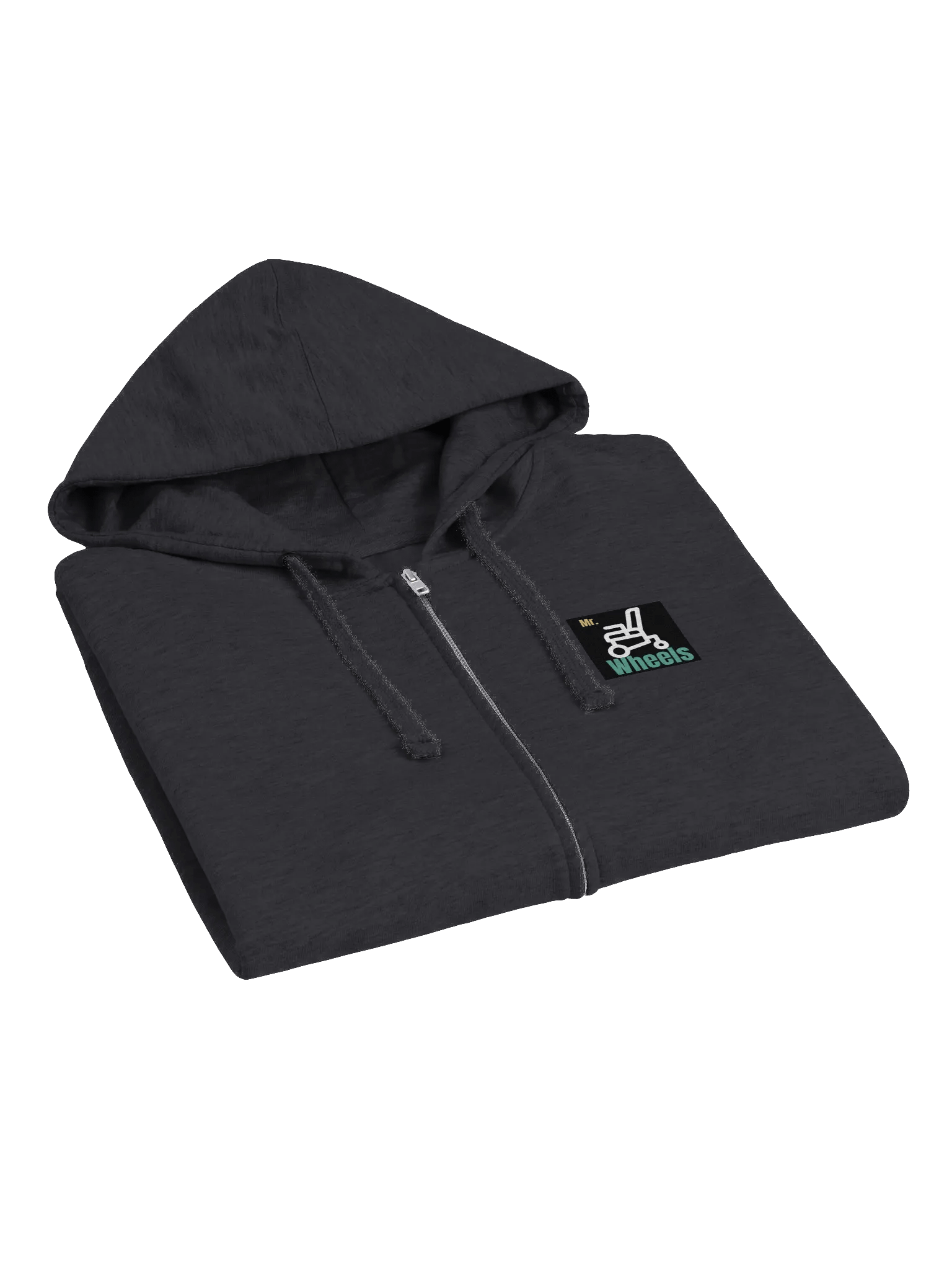 Mr. Wheels Outlined Zip-Up Hoodie product image (3)