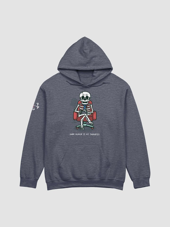 Dark Humor Is My Therapist Hoodie product image (9)