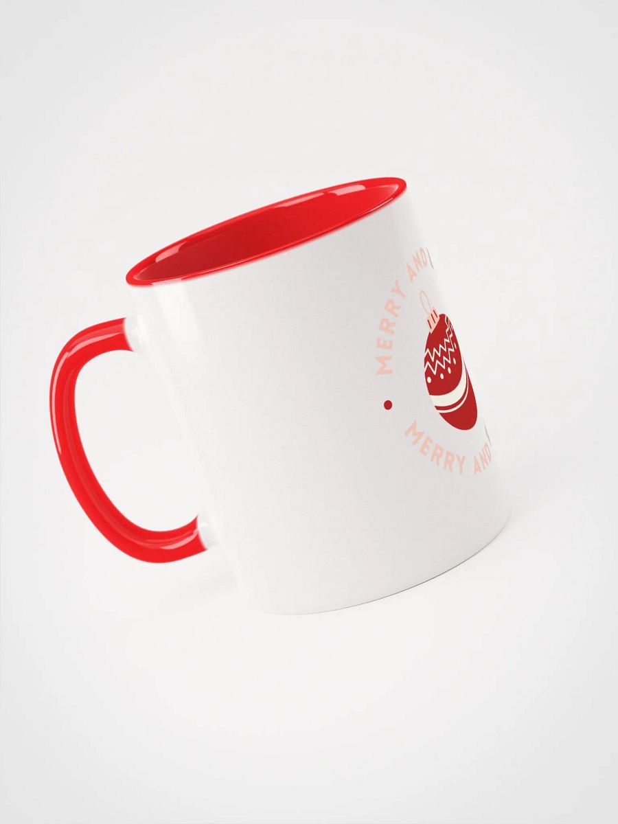 Merry and Bright Christmas Ornament Ceramic Mug product image (58)