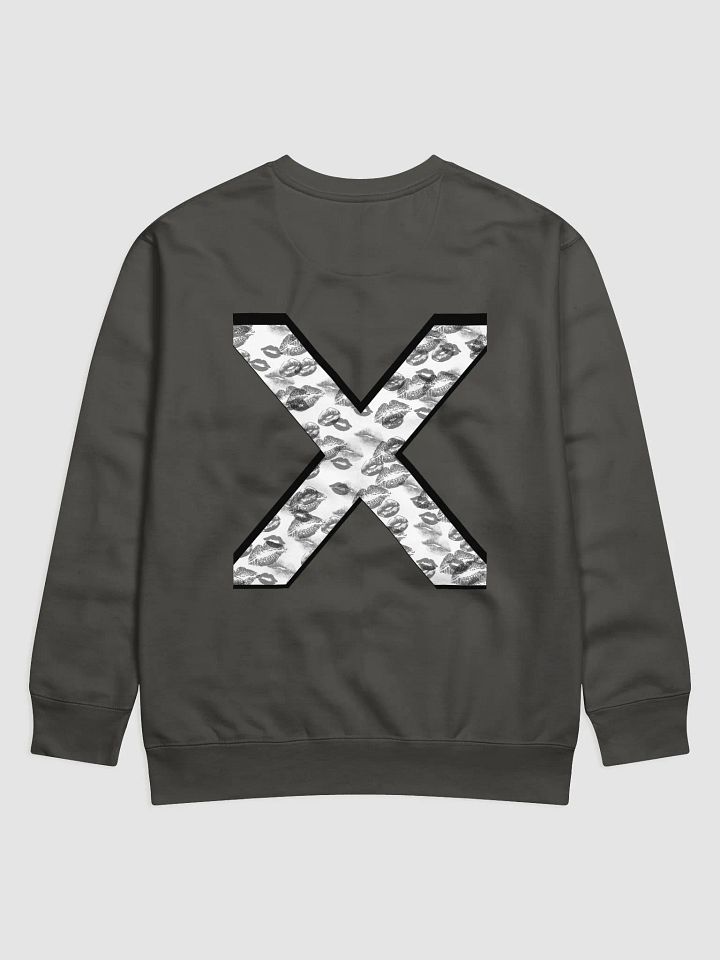 White X Black Lipstick Kisses Crewneck product image (21)