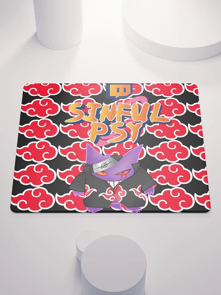 Akatsuki SinfulPsyTTV Logo Gaming Mouse Pad product image (1)