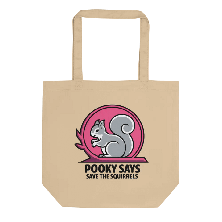 Pooky's Eco-Friendly Squirrel Tote product image (1)