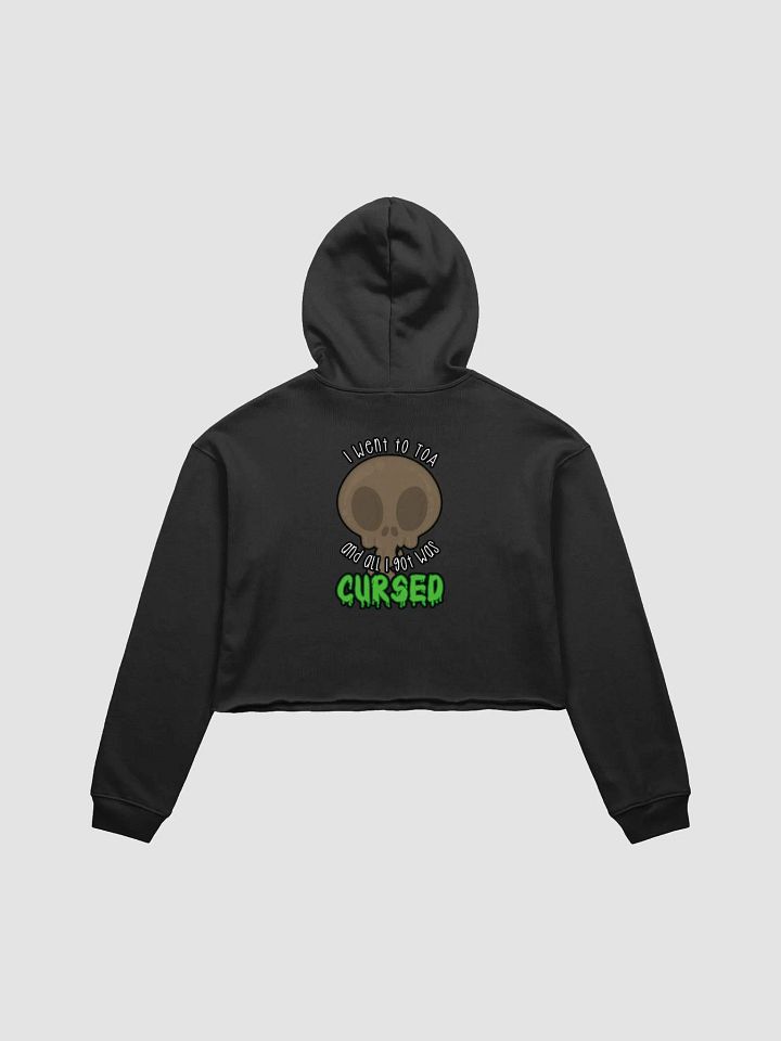 All I Got Was Cursed - Warrior - Crop Hoodie product image (4)