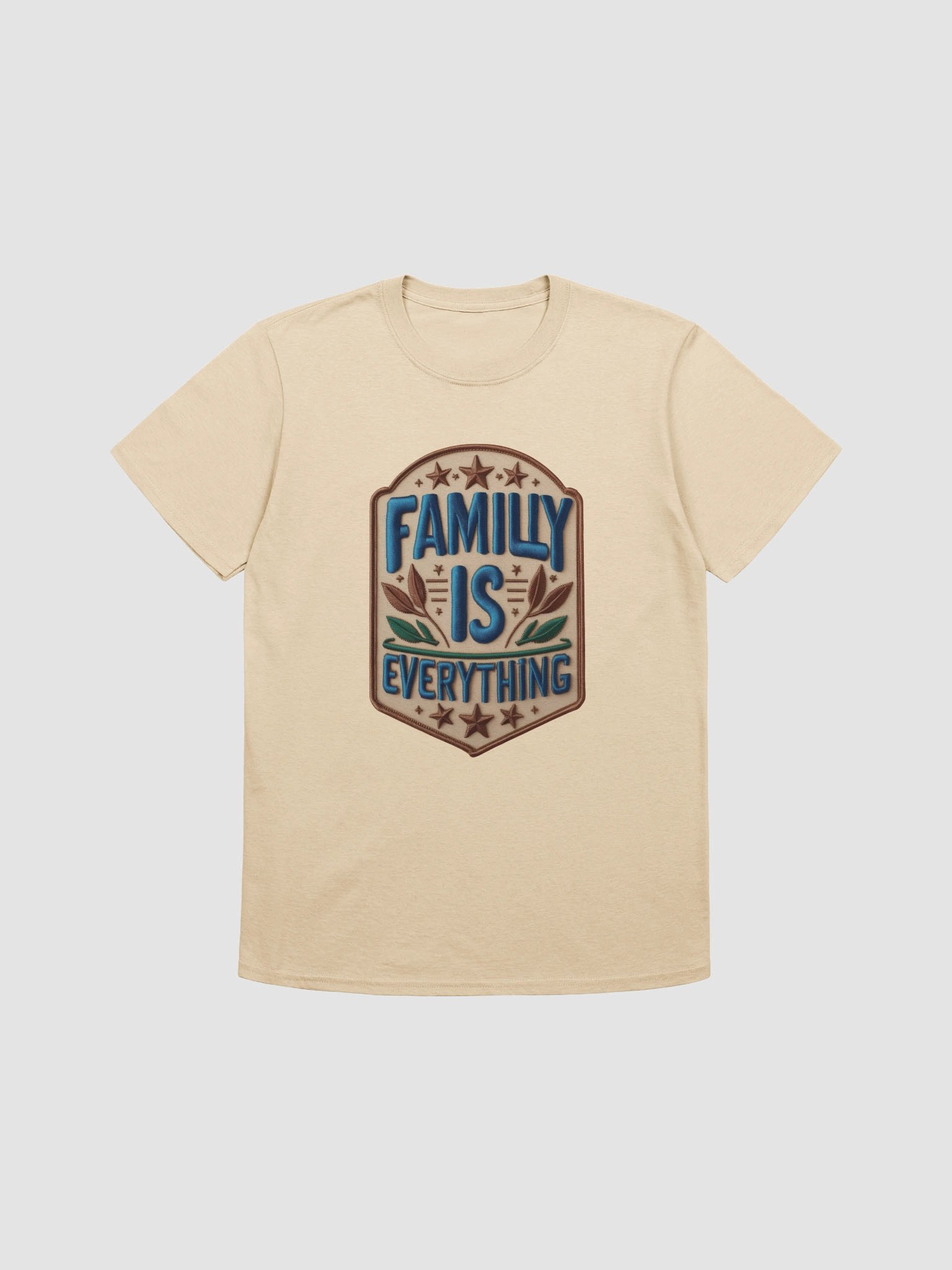Family Is Everything Decorative Badge T-Shirt product image (1)