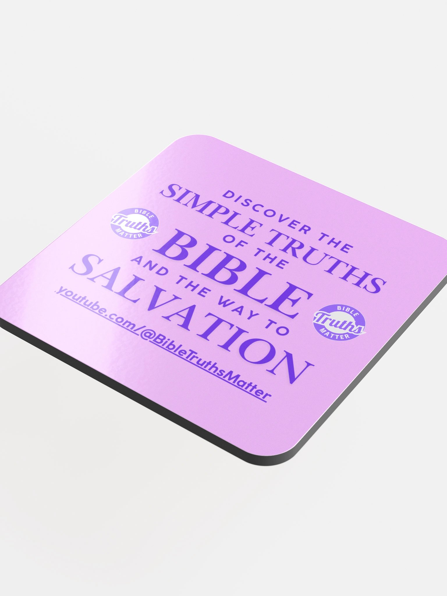 Bible Truths Matter Cork Coaster product image (4)
