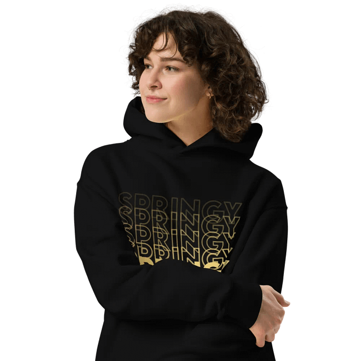 GOLD Premium SPRINGY Hoodie (LIMITED EDITION) product image (1)