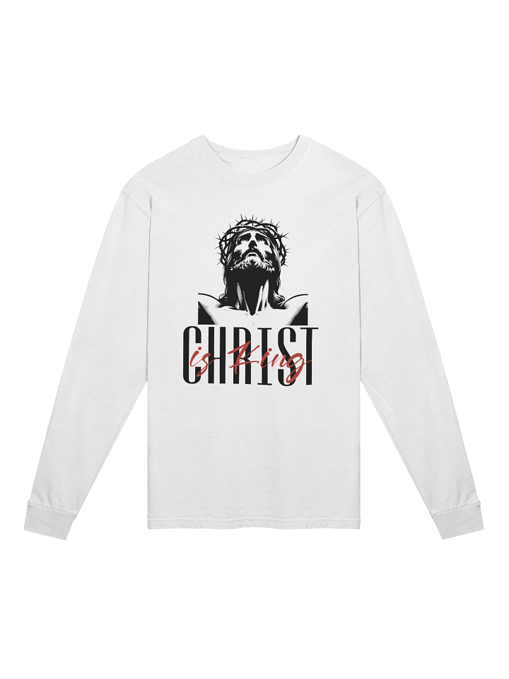 Christ is King Long Sleeve Shirt product image (18)
