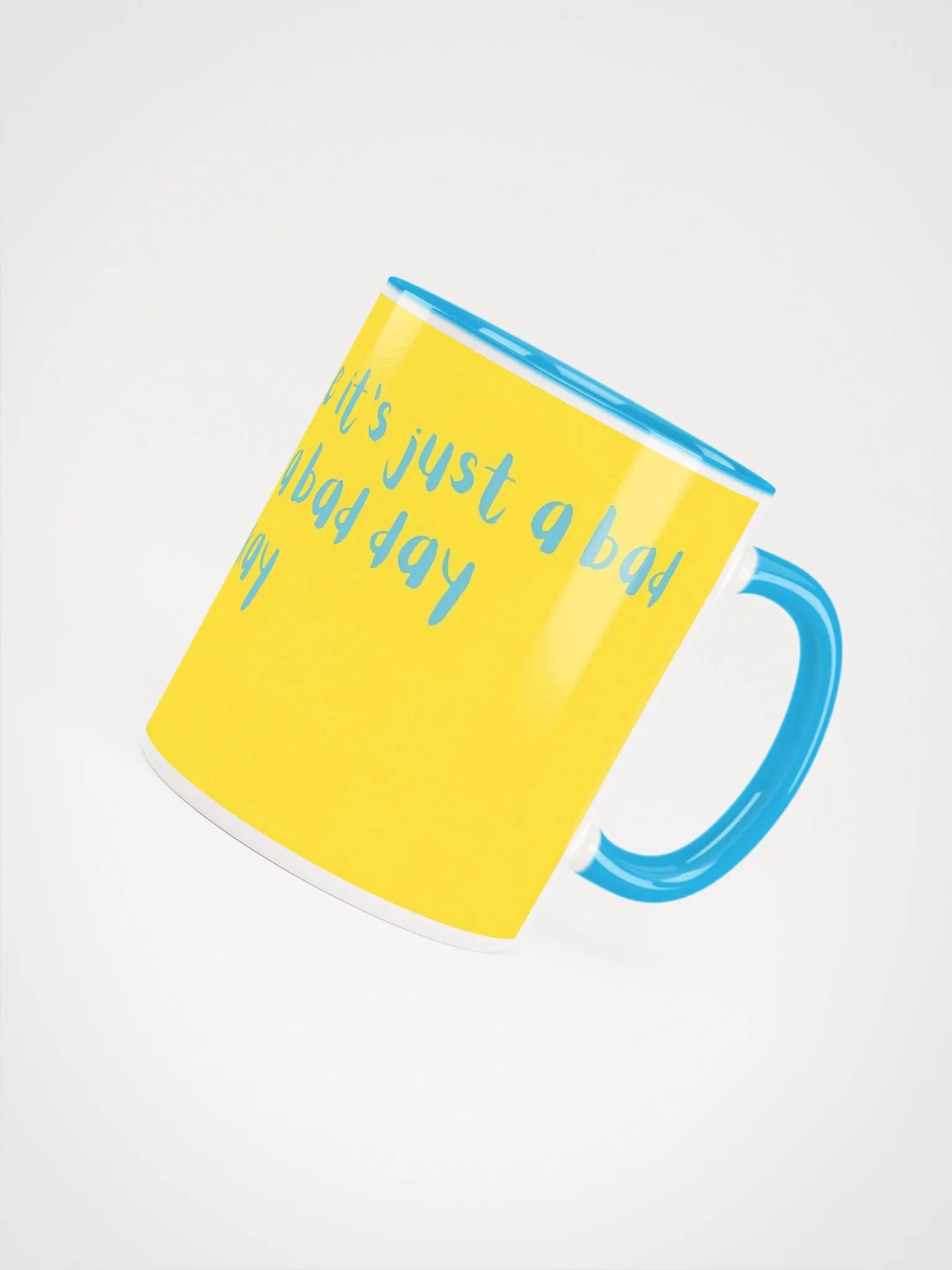 A Gentle Reminder Ceramic Mug with Color Inside product image (4)