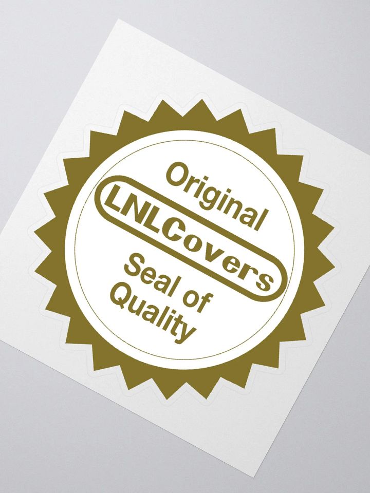 LNLCovers Seal of Quality - Kiss Cut Sticker product image (2)