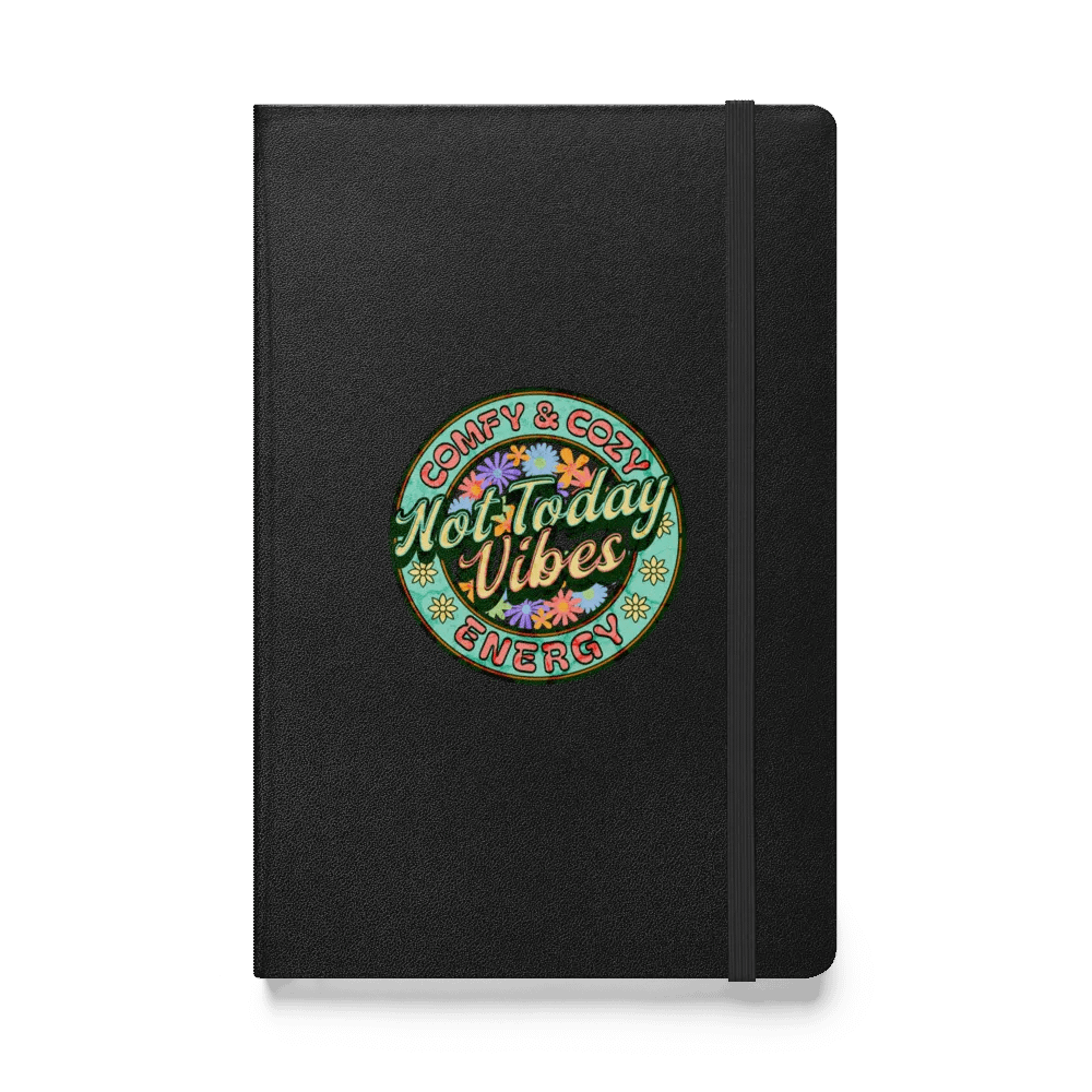 Not Today Vibes Energy Hardcover Journal product image (1)