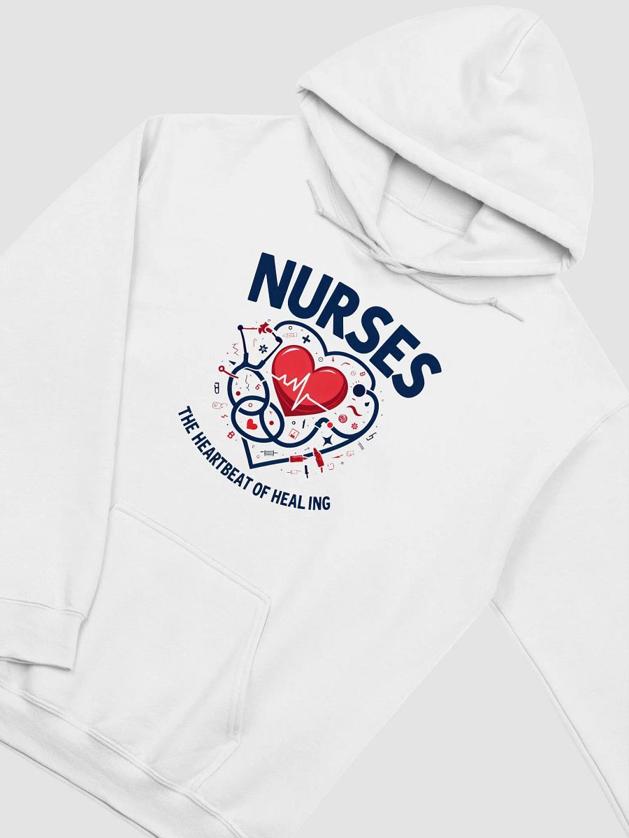 Heartbeat, Healing, stethoscope, nurses Hoodie product image (18)