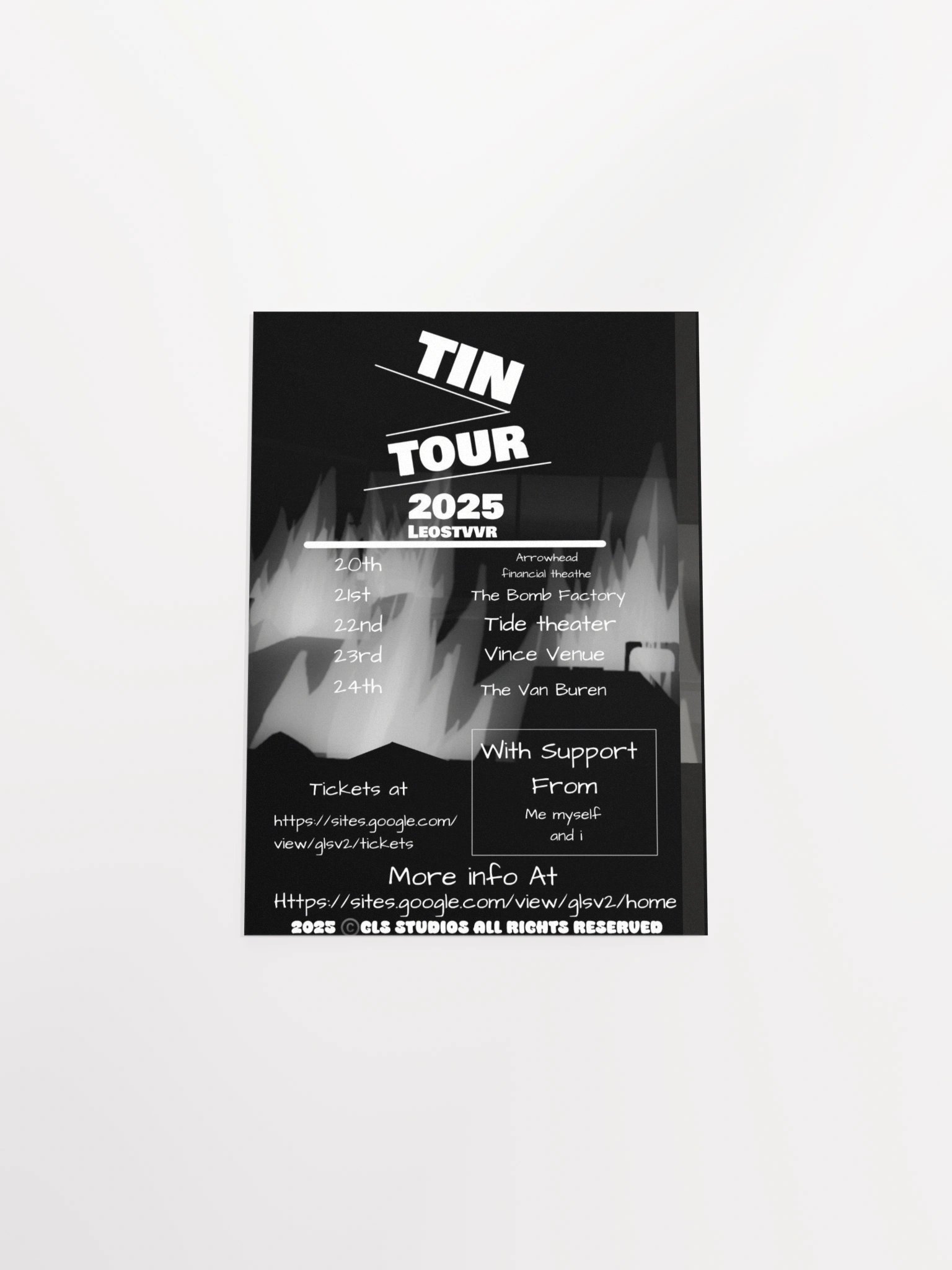 Tin Tour Poster product image (4)