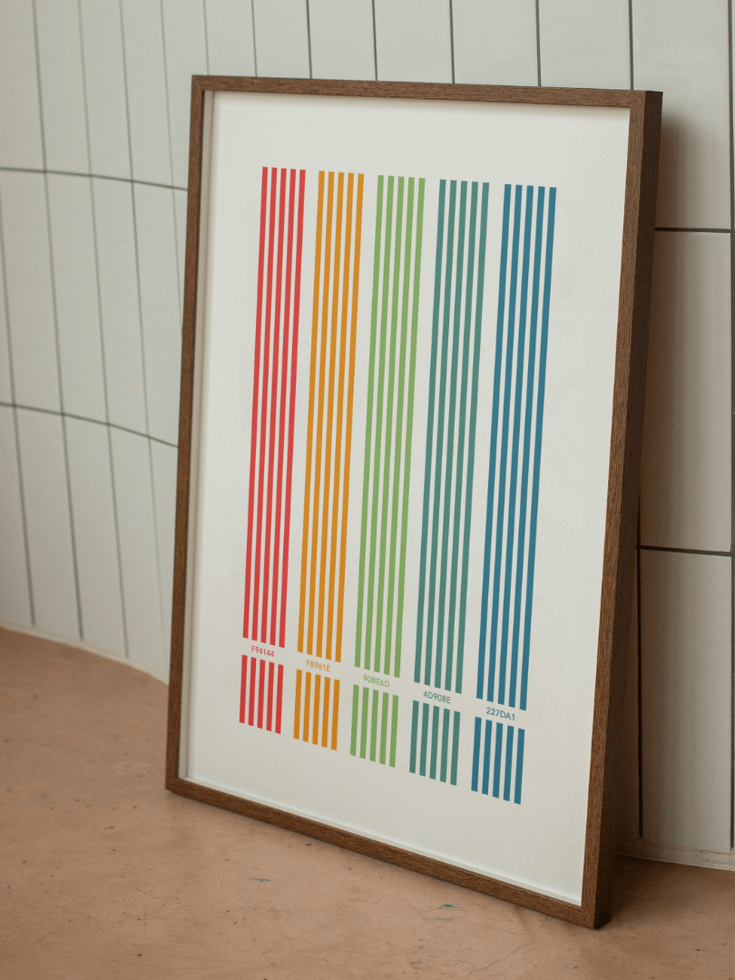 COLOR PALETTE A004 • WALLART DECOR product image (1)