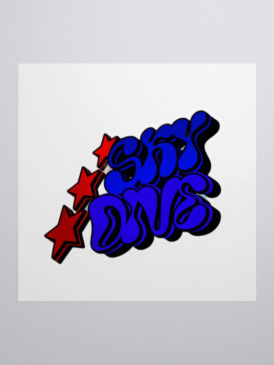 sky dive sticker product image (1)