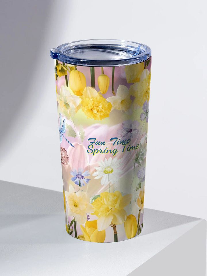 Springtime 20oz Stainless Steel Tumbler mothersday gift for moms daughters wife product image (2)
