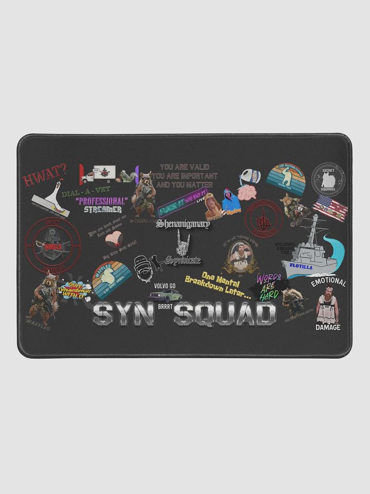Sticker Bombed Desk Mat Small product image (1)