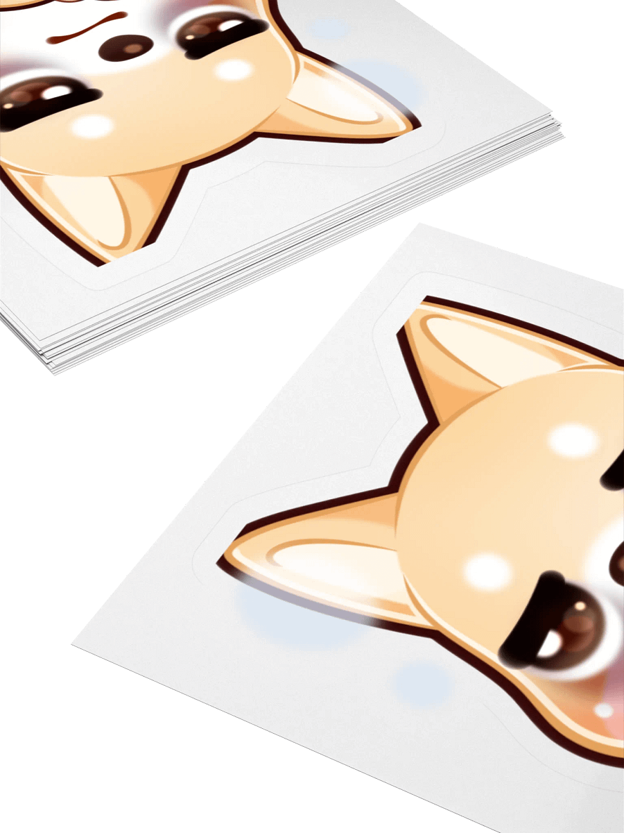 Shiba Coffee Emote Sticker product image (8)