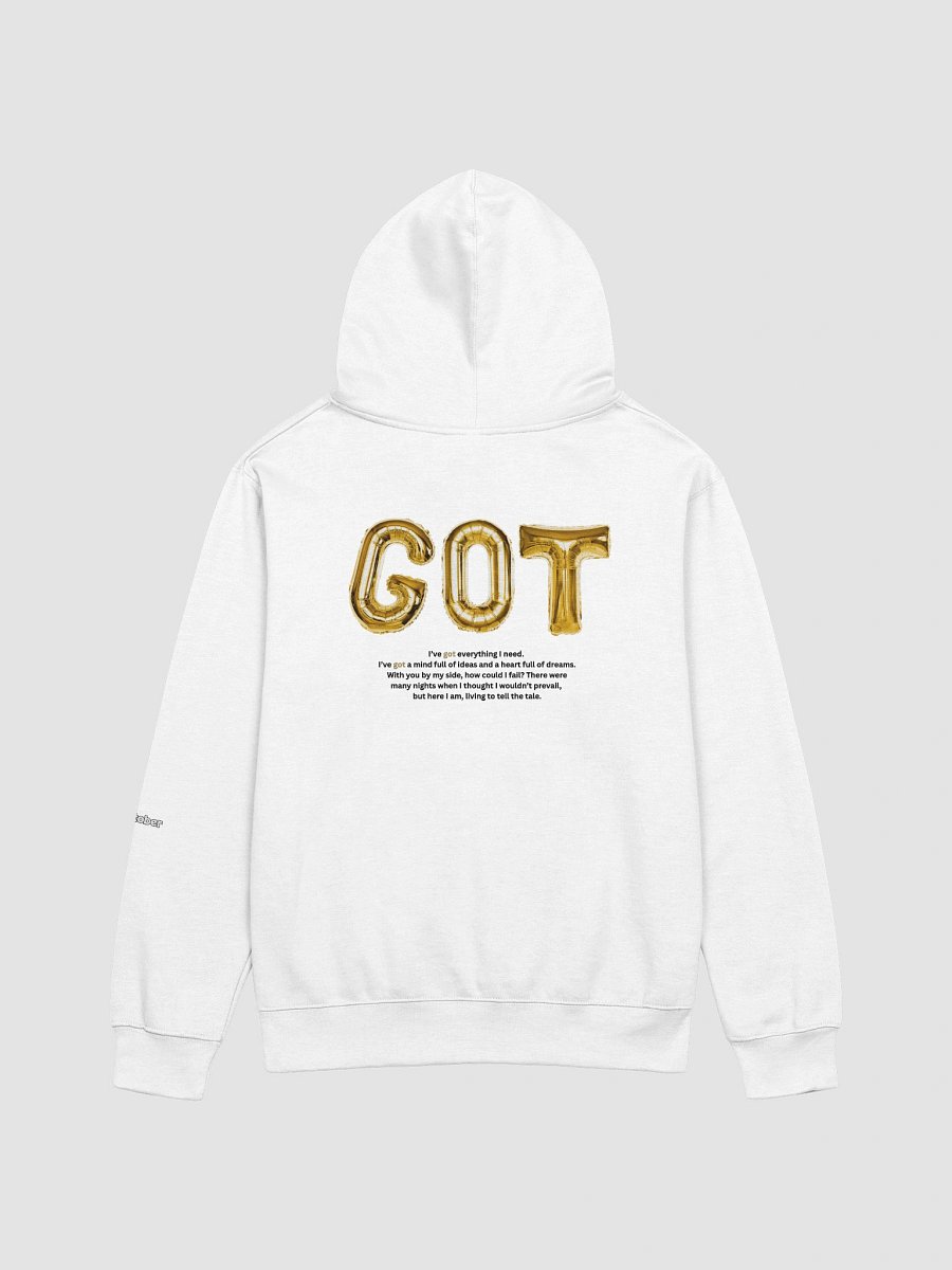 GET/GOT Balloon Hoodie (white) product image (2)