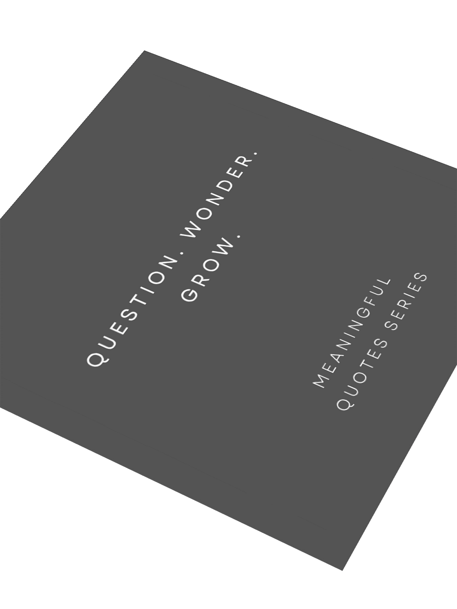 Question. Wonder. Grow. product image (3)