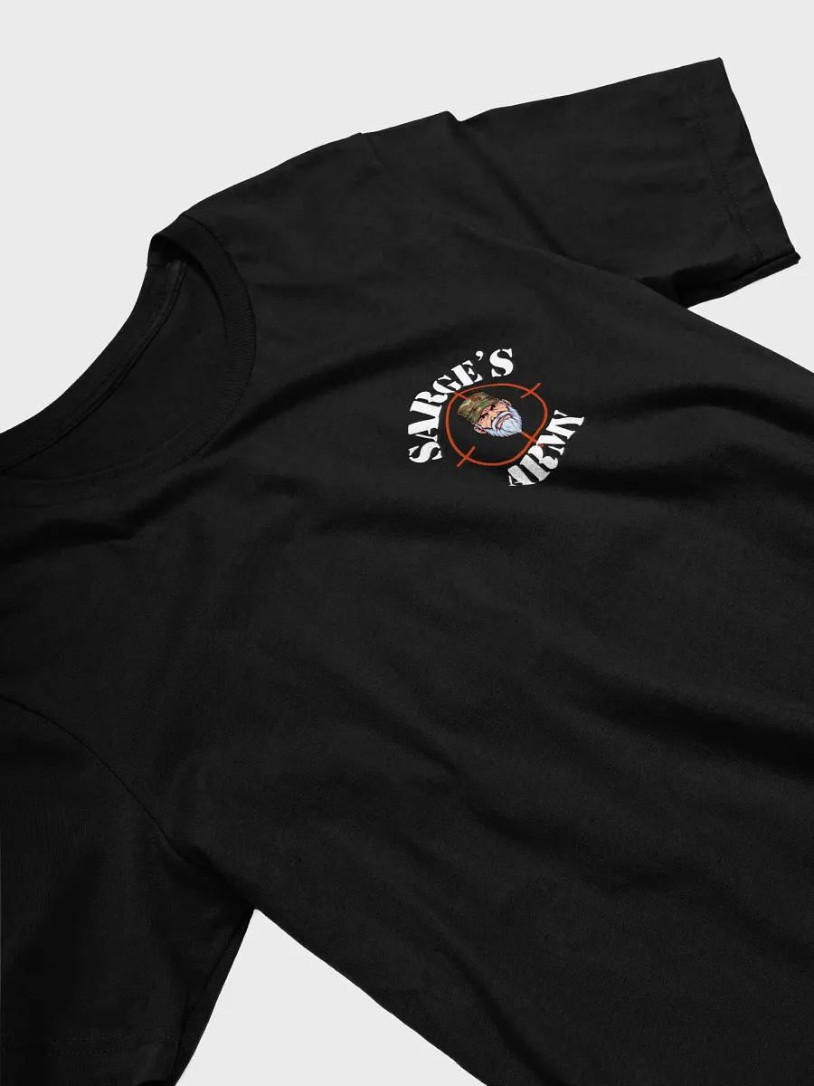 Official SARGE'S ARMY comfy T-Shirt - Dark product image (3)