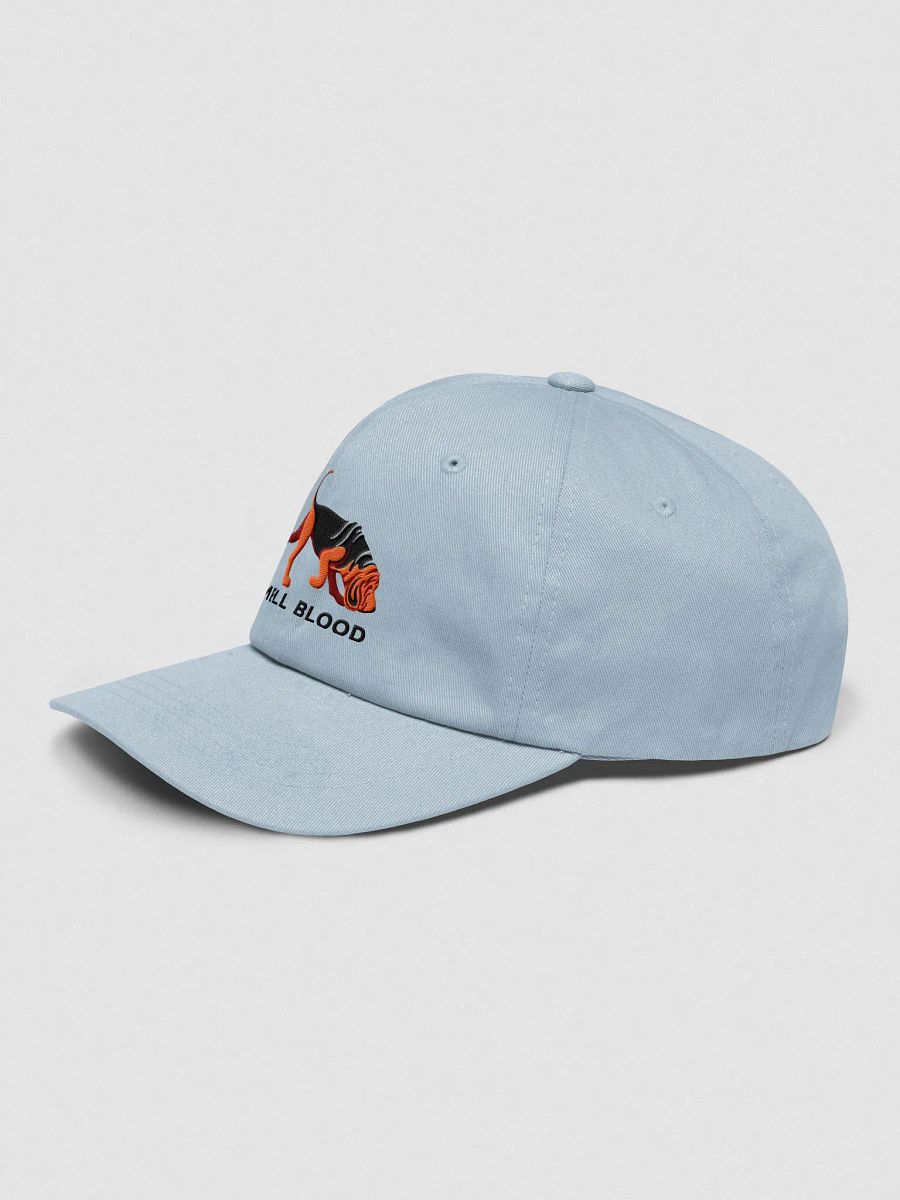I Smell Blood Classic Dad Hat(Embroidered) of a Bloodhound(Black & Tan) product image (15)