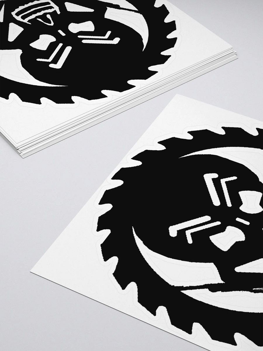 Skull Blade Logo Stickers product image (4)