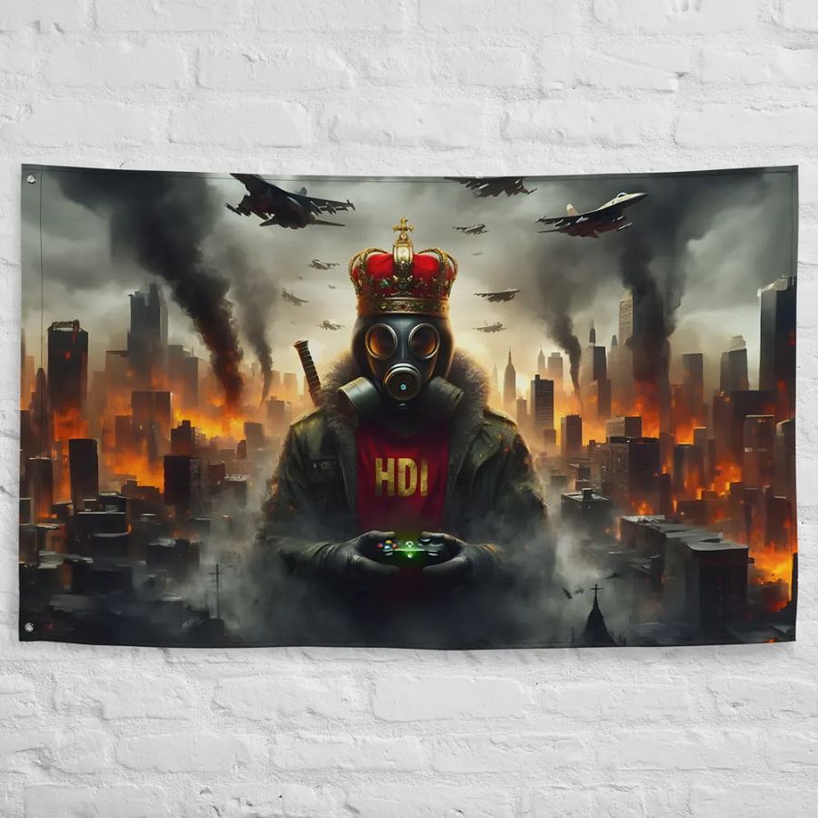 HDI Burning City Flag product image (10)