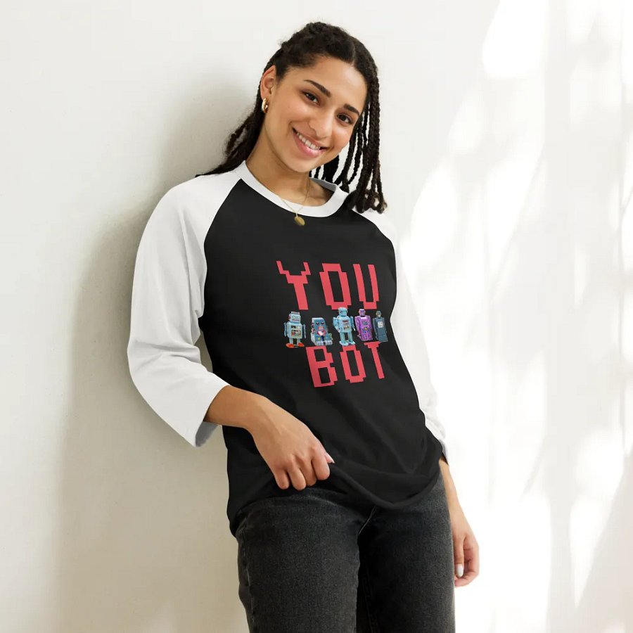 You Bot Raglan Tee product image (10)