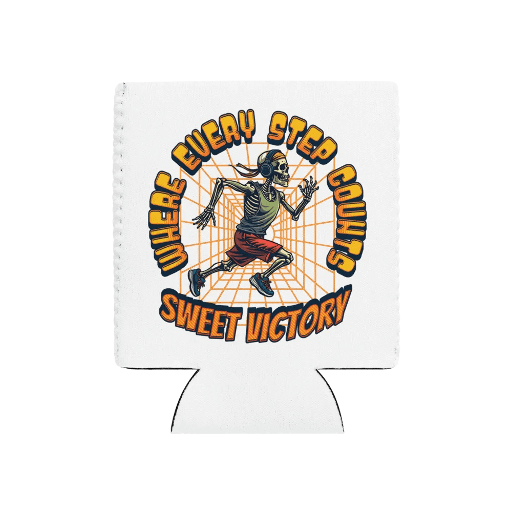 Where Every Step Counts Sweet Victory Runner Skeleton Can Cooler product image (1)