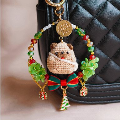 Christmas Pug - Bagcharm product image (1)