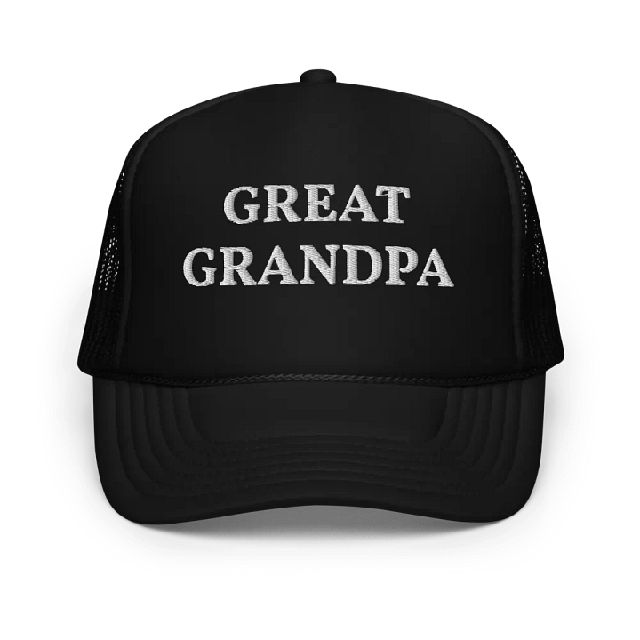 Great Grandpa - Embroidered Trucker Hat Cap product image (1)