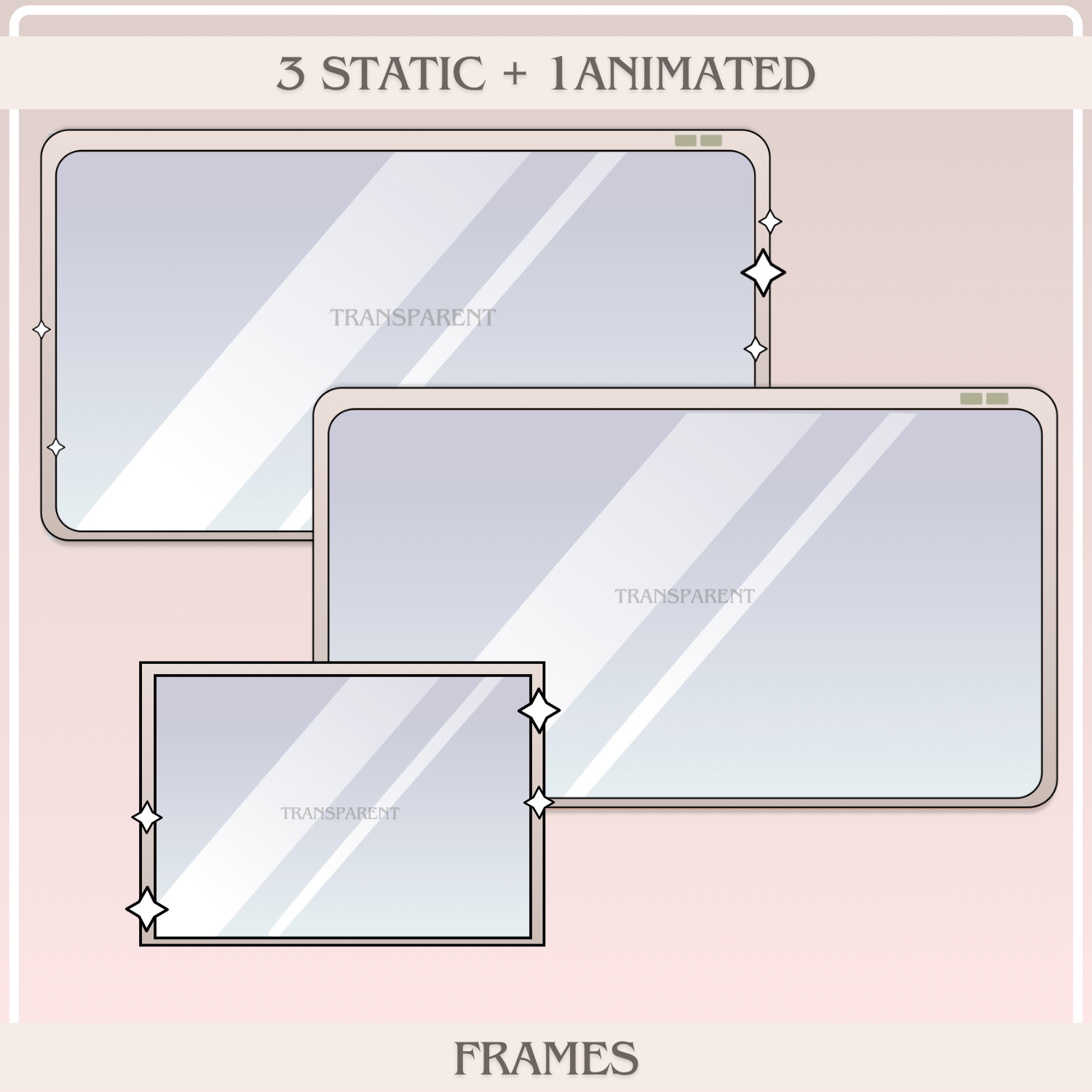 ANIME Twitch OVERLAY Pack Kazuha, Genshin Impact stream overlay, Anime stream pack, Stream overlay pack, Animated twitch overlay product image (8)